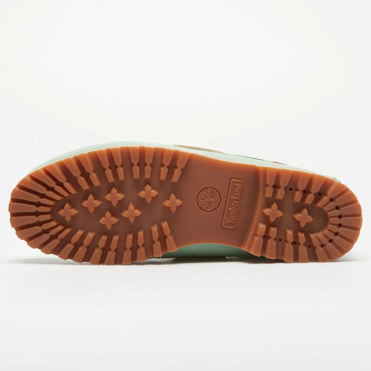Timberland 3 Eye Lug Boat Shoe 'Medium Green Nubuck' — UK 4.5 | EU 37 1/2 | US 5 — Side View