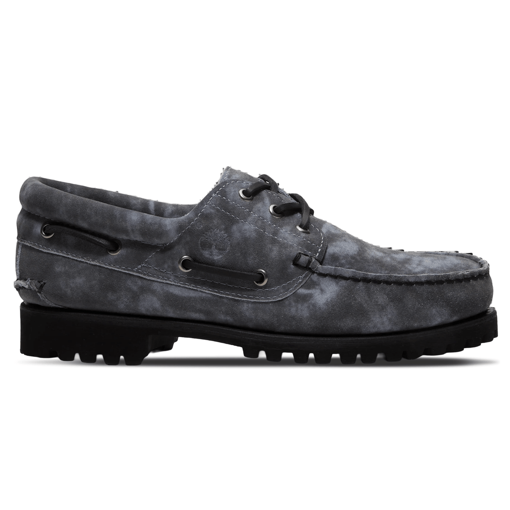 Timberland 3 Eye Lug Boat Shoe 'Light Grey Suede' — UK 4.5 | EU 37 1/2 | US 5 — Side View