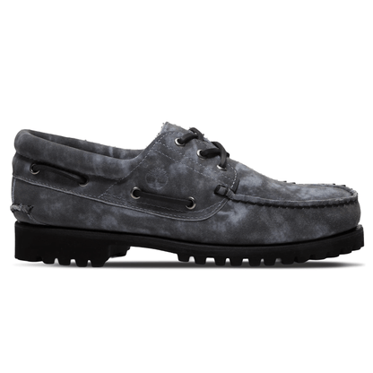 Timberland 3 Eye Lug Boat Shoe 'Light Grey Suede' — UK 4.5 | EU 37 1/2 | US 5 — Side View
