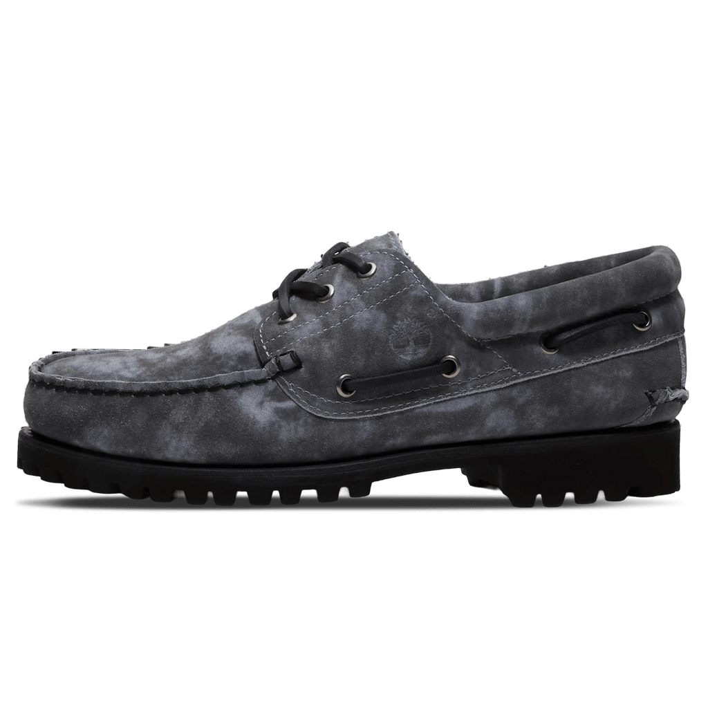 Timberland 3 Eye Lug Boat Shoe 'Light Grey Suede' — UK 4.5 | EU 37 1/2 | US 5 — Front View