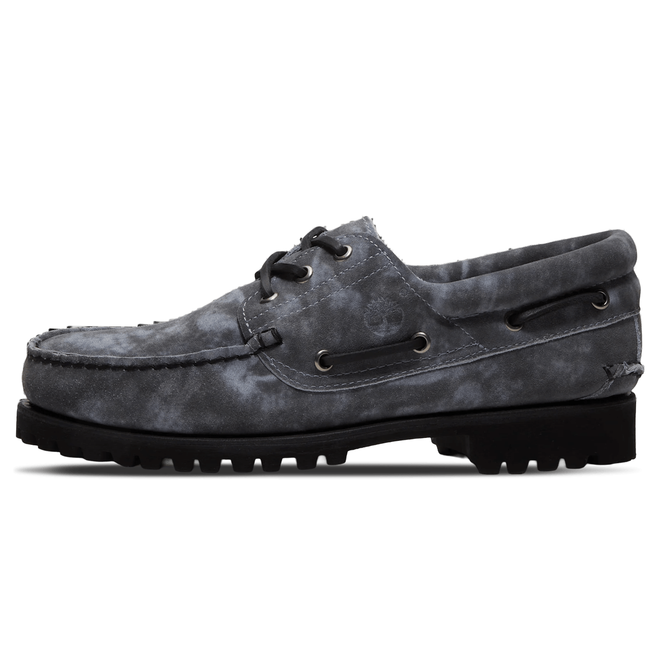Timberland 3 Eye Lug Boat Shoe 'Light Grey Suede' — UK 4.5 | EU 37 1/2 | US 5 — Front View