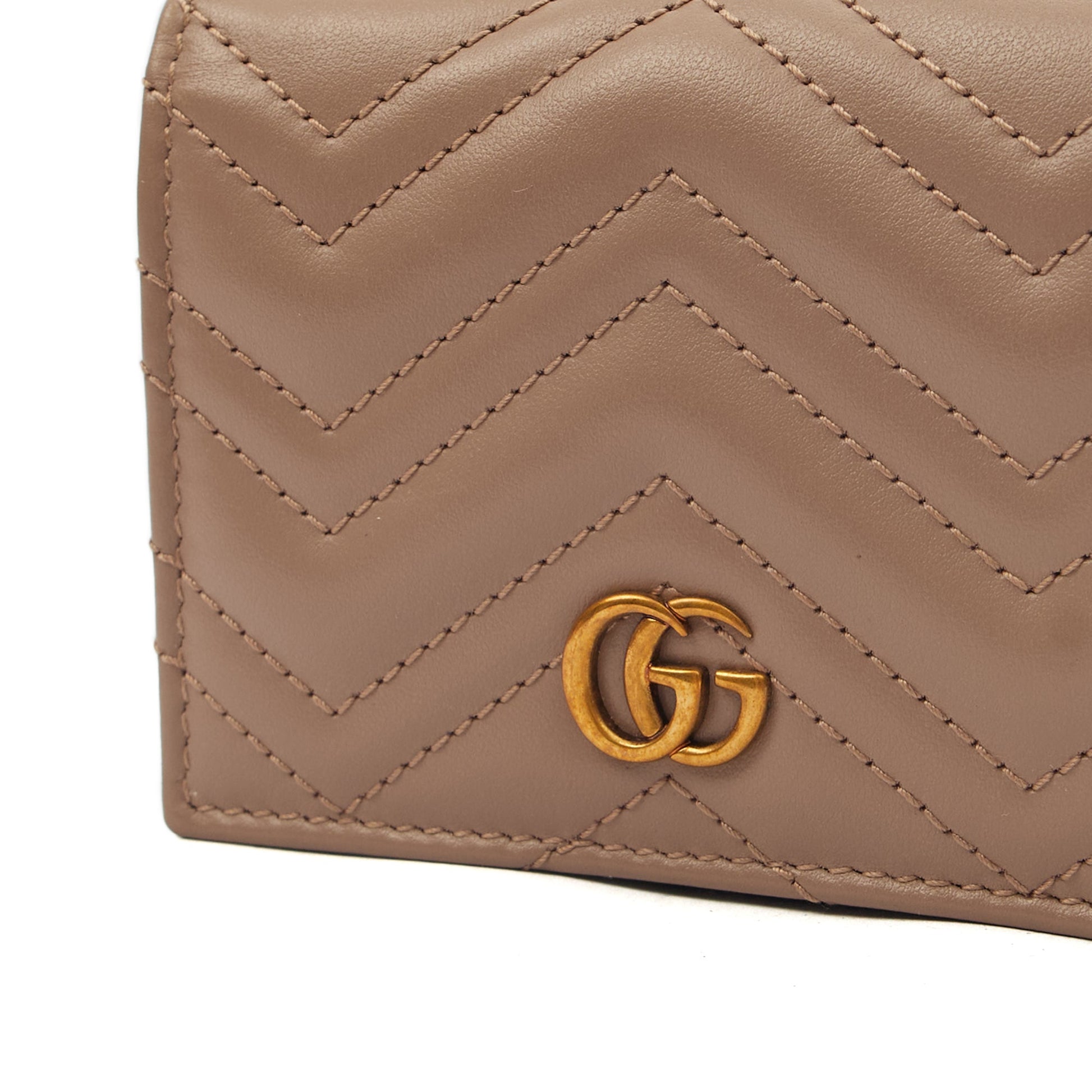 Gucci Purse Marmont Purse in Neutral, Leather — Alternate View 12