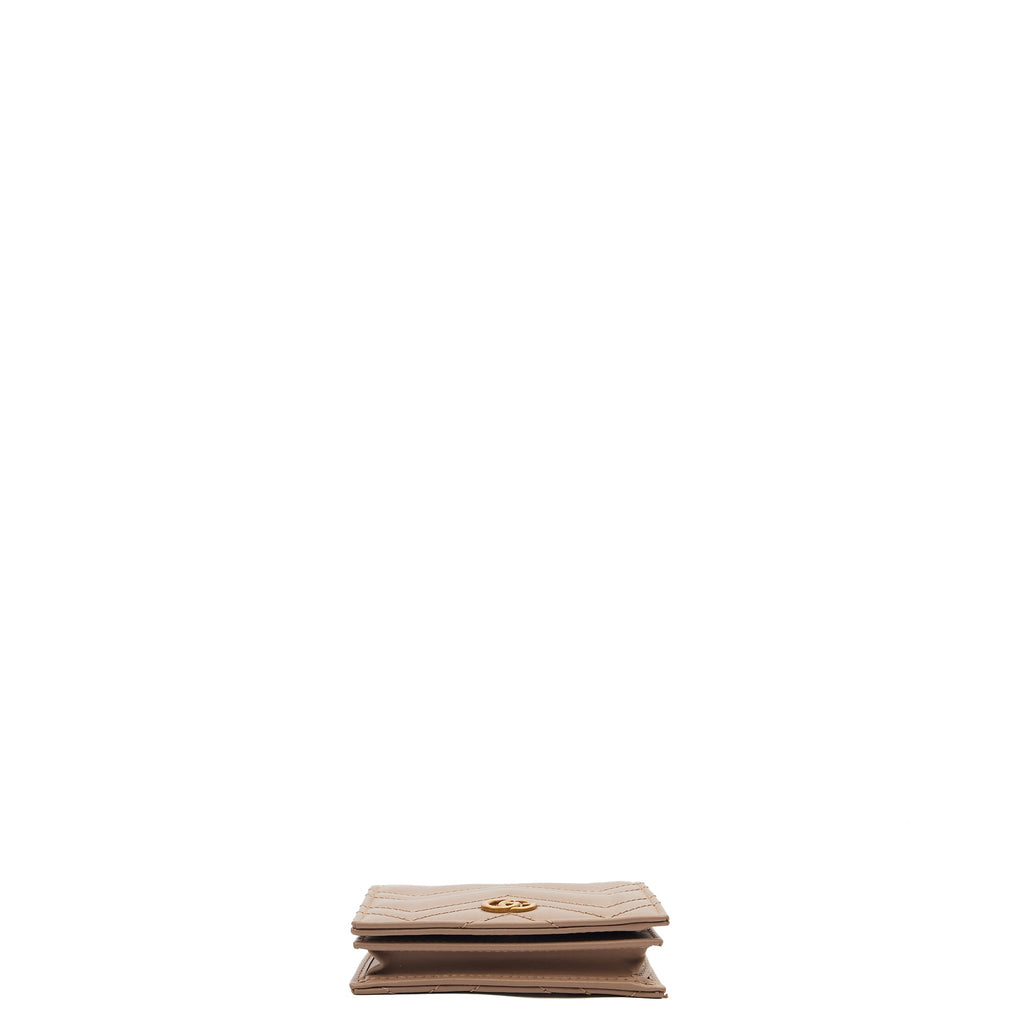 Gucci Purse Marmont Purse in Neutral, Leather — Side View