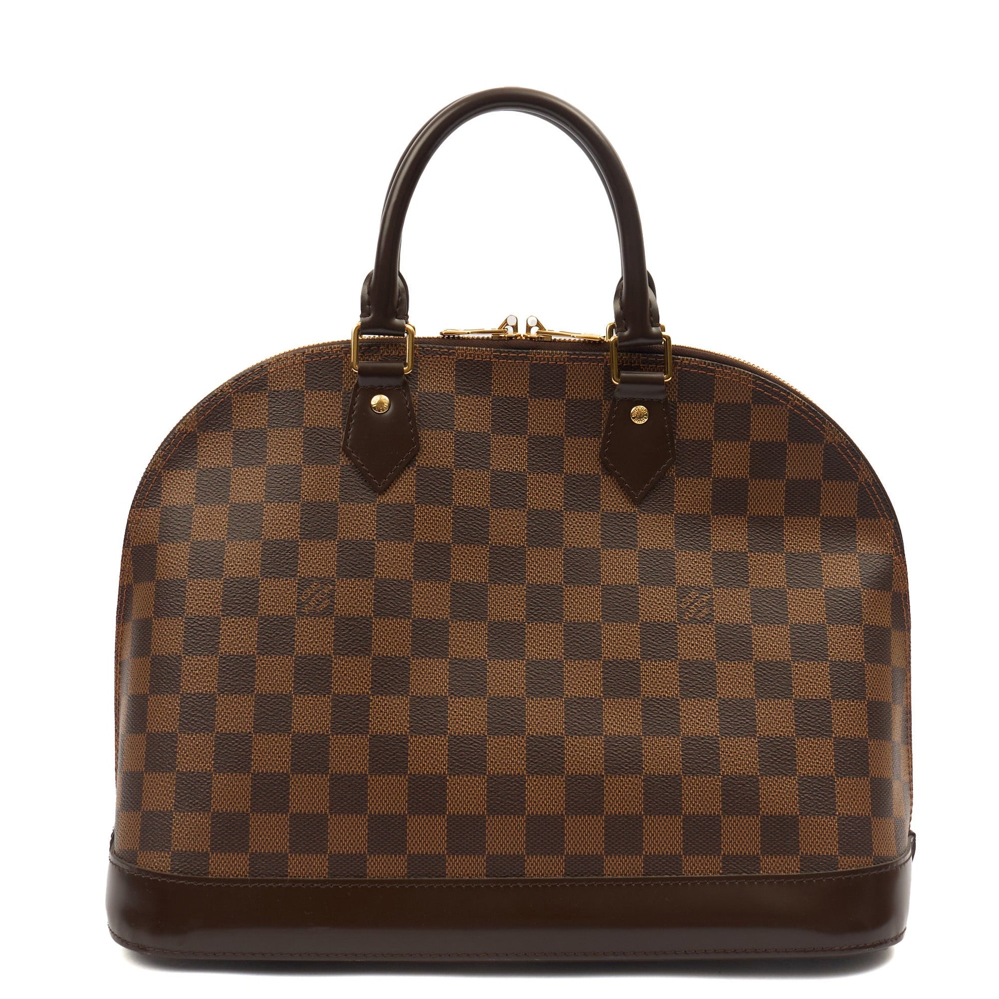 Louis Vuitton Top Handle Alma PM in Damier, Canvas — Alternate View 11