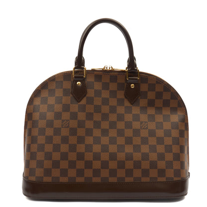 Louis Vuitton Top Handle Alma PM in Damier, Canvas — Alternate View 11