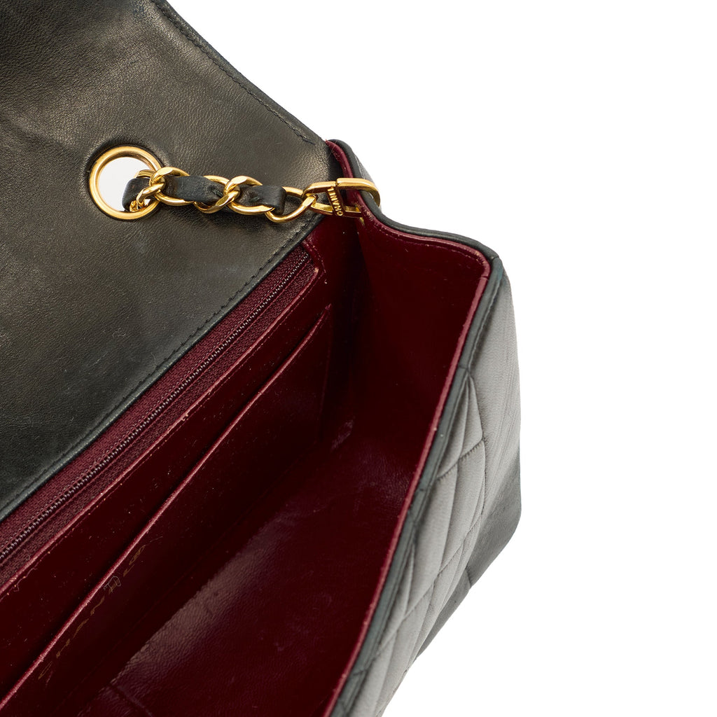 Chanel Cross Body Diana - Medium in Black, Lambskin Leather — Alternate View 18