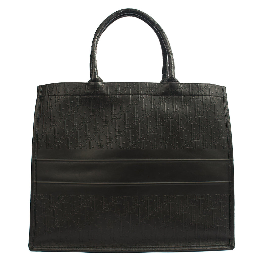 Christian Dior Tote Book Tote - Large in Black, Leather — Alternate View 15