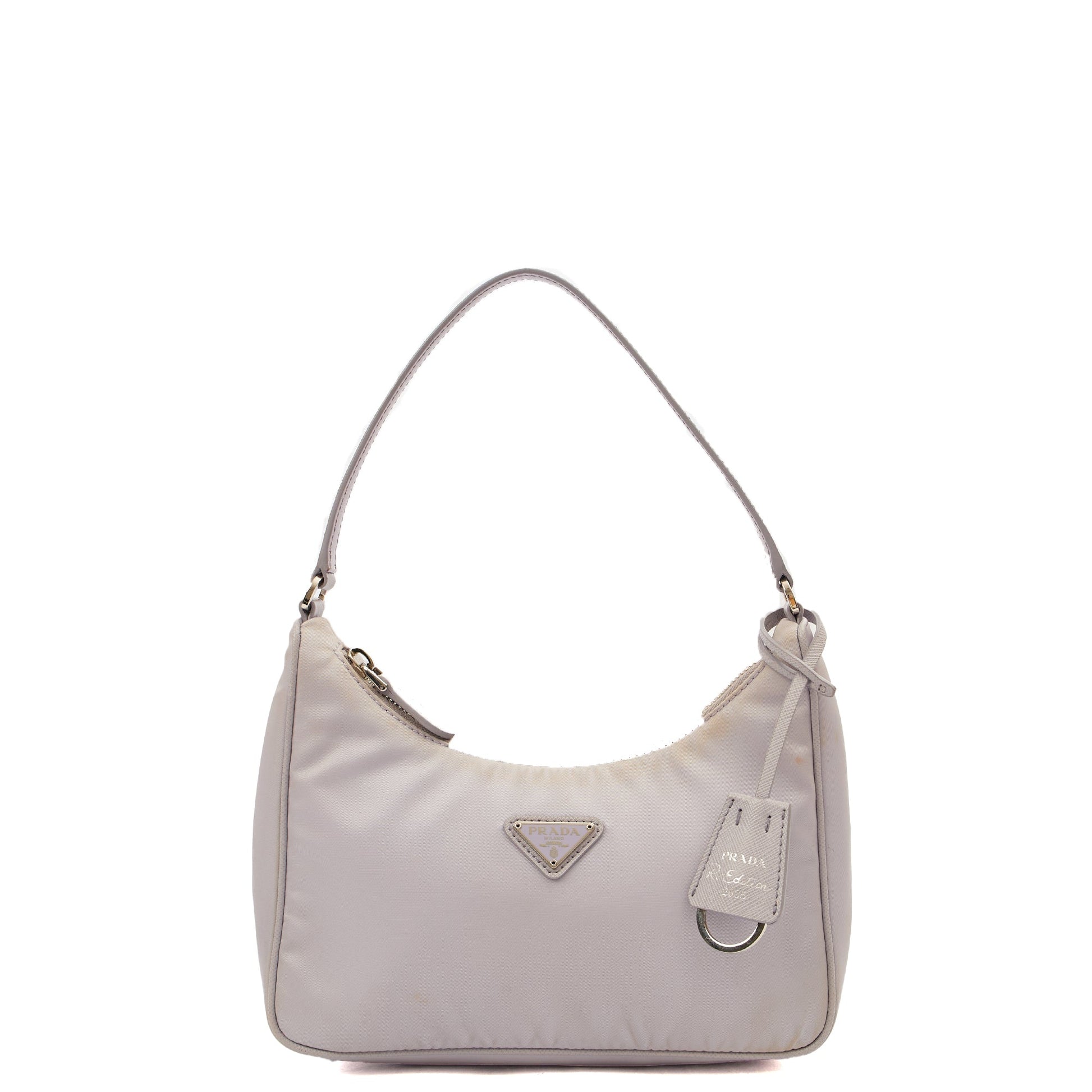 Prada Mini Bag Re-Edition 2005 Re-Nylon Bag in Purple, Nylon — Alternate View 7