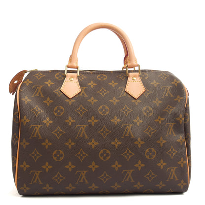 Louis Vuitton Top Handle Speedy 30 in Monogram, Canvas — Alternate View 10
