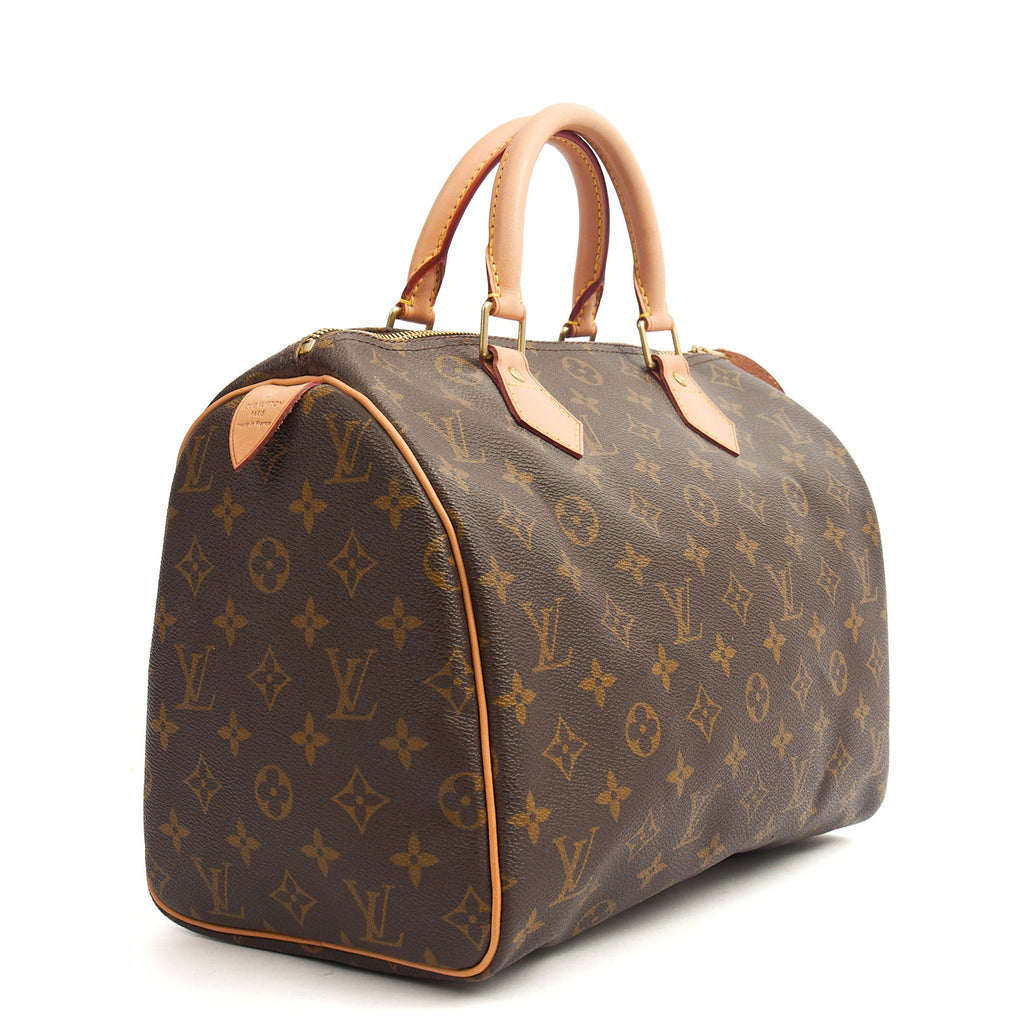 Louis Vuitton Top Handle Speedy 30 in Monogram, Canvas — Alternate View 9
