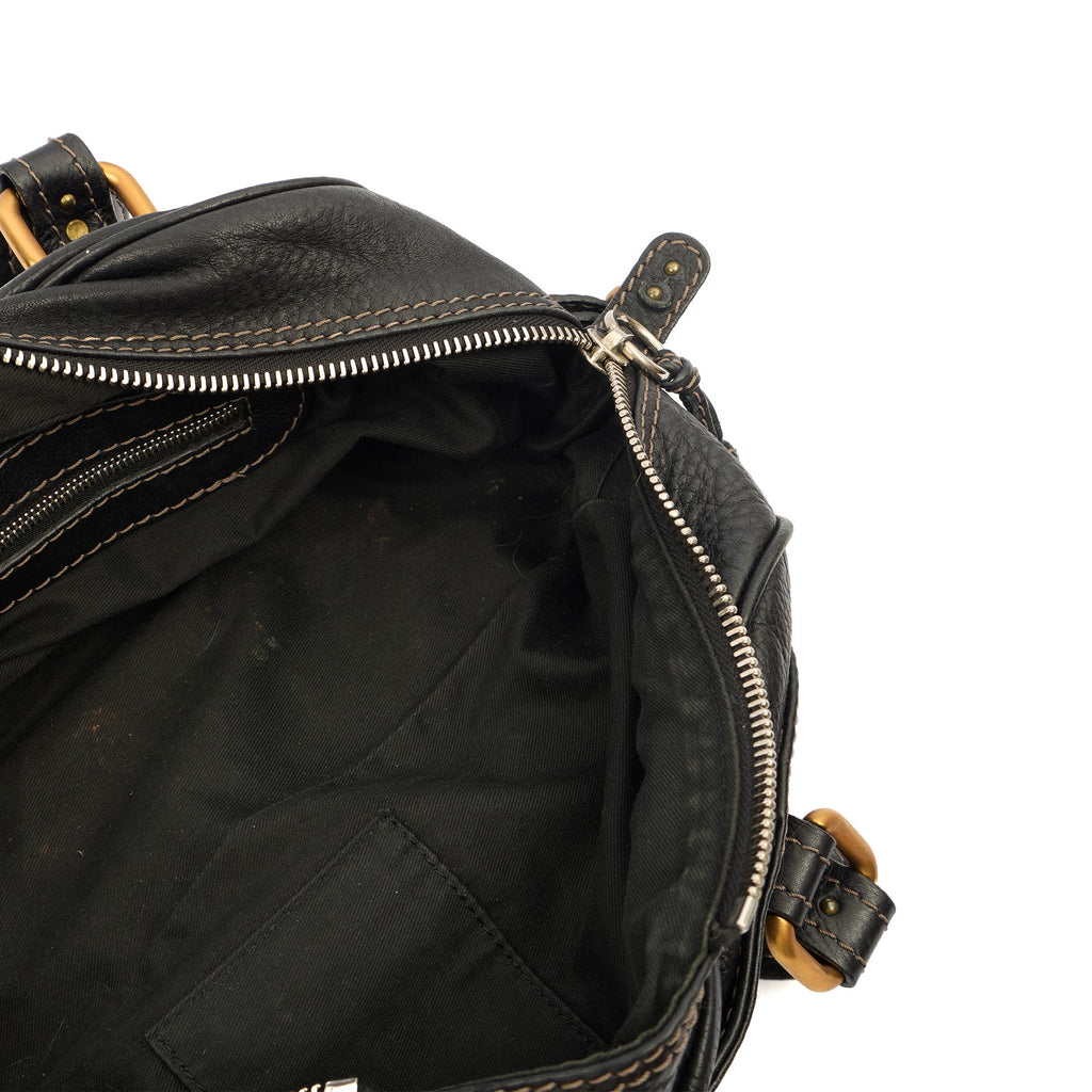 Chloe Shoulder Bag Paddington in Black, Leather — Alternate View 7