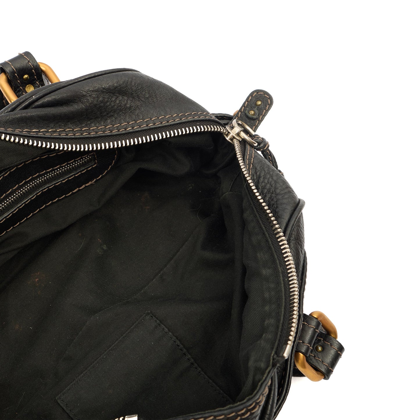 Chloe Shoulder Bag Paddington in Black, Leather — Alternate View 7