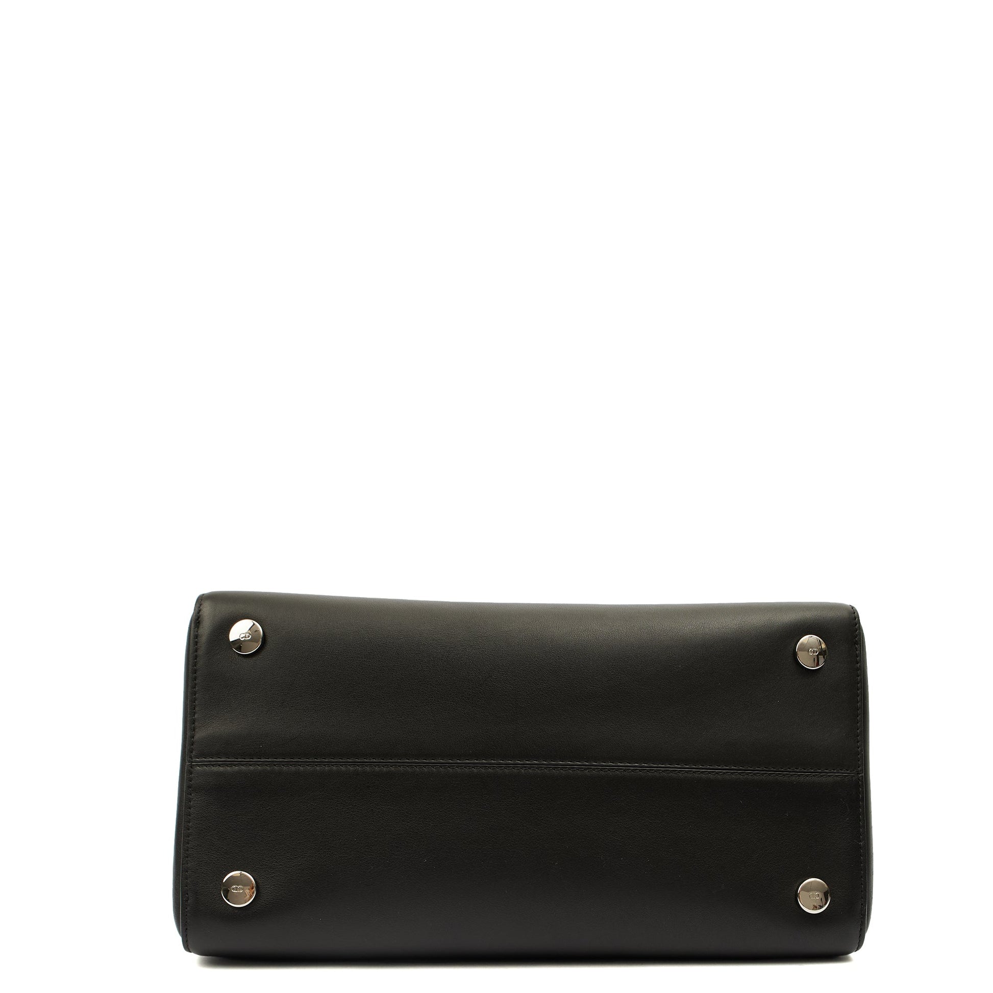 Christian Dior Tote Tote in Black, Leather — Top View