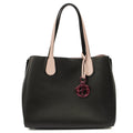 Christian Dior Tote Tote in Black, Leather — Front View