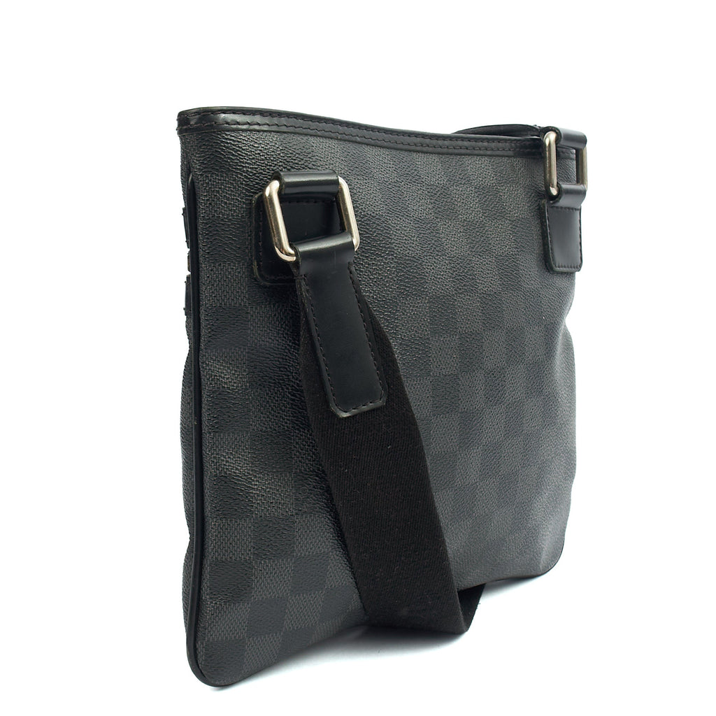 Louis Vuitton Cross Body Messenger in Damier Graphite, Canvas — Alternate View 8
