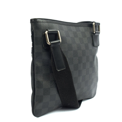 Louis Vuitton Cross Body Messenger in Damier Graphite, Canvas — Alternate View 8