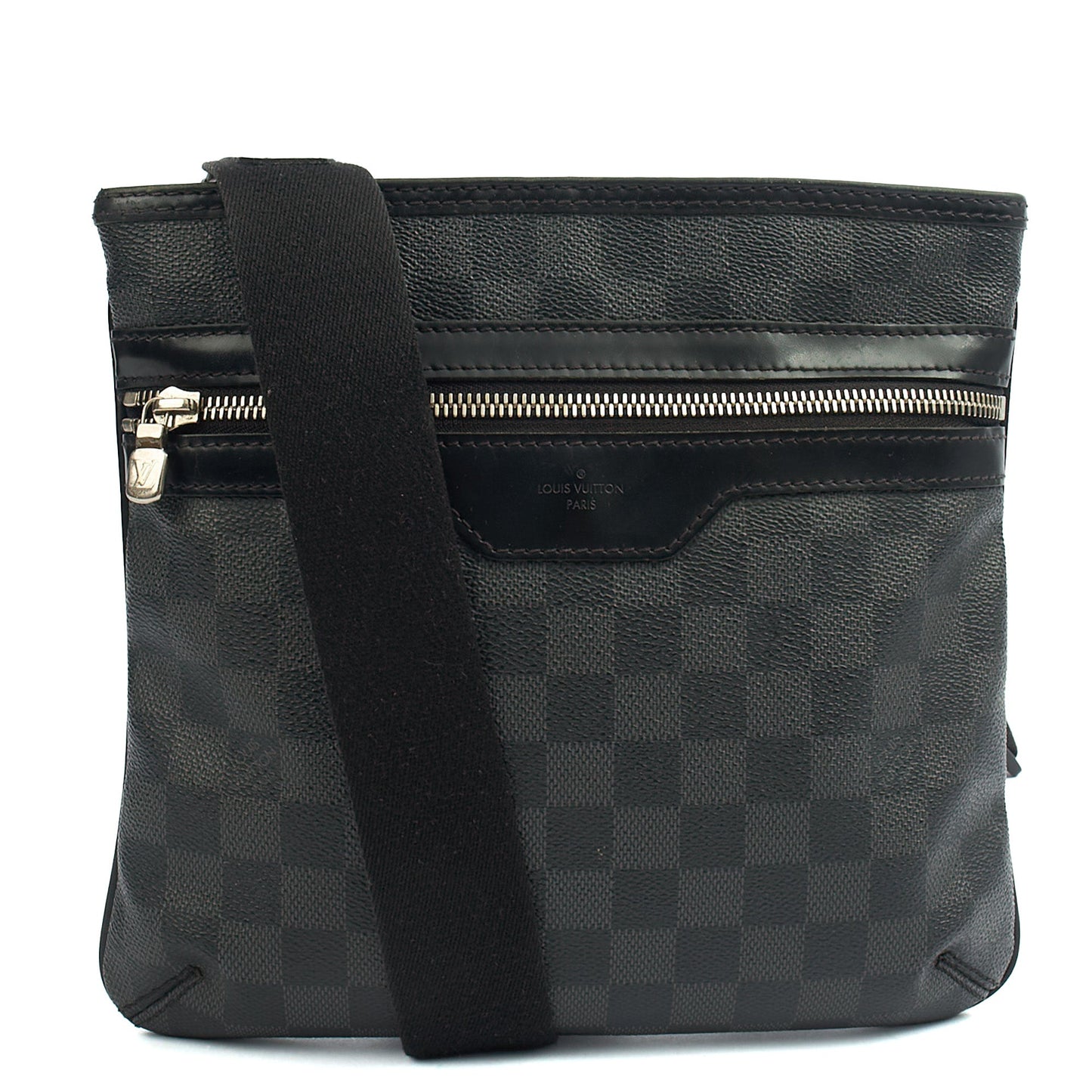 Louis Vuitton Cross Body Messenger in Damier Graphite, Canvas — Alternate View 7