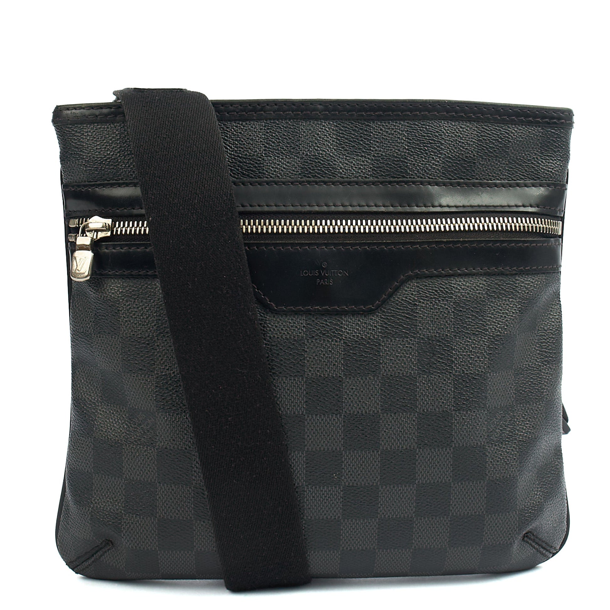 Louis Vuitton Cross Body Messenger in Damier Graphite, Canvas — Alternate View 7