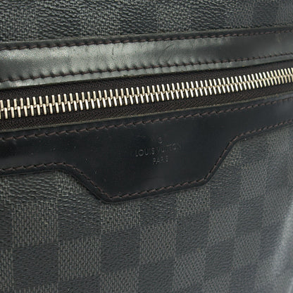 Louis Vuitton Cross Body Messenger in Damier Graphite, Canvas — Lifestyle View