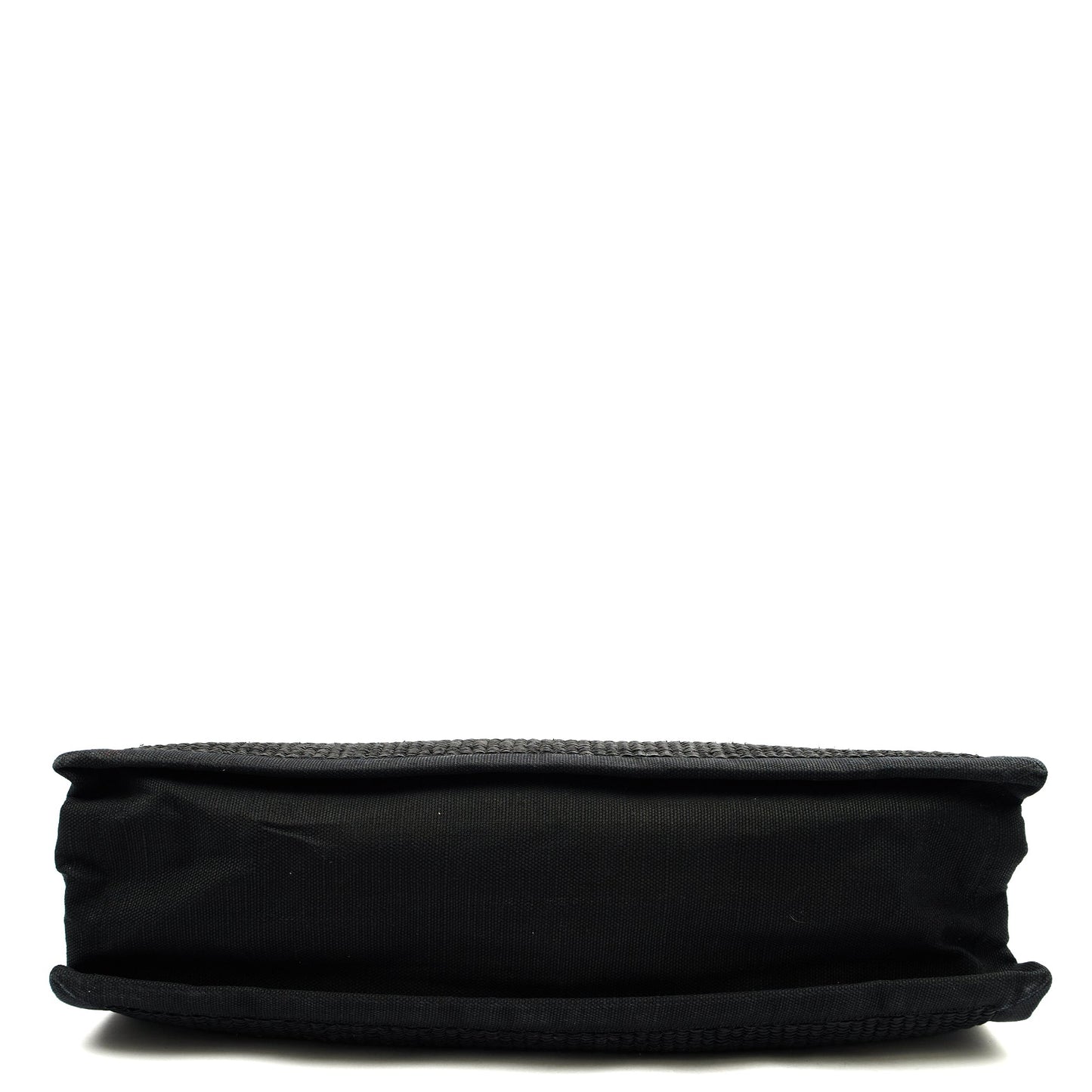 Saint Laurent Tote Rive Gauche Tote in Black, Fabric — Top View