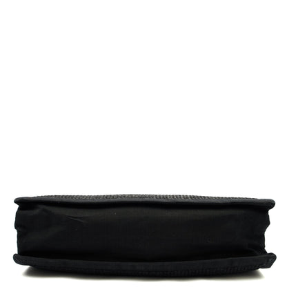Saint Laurent Tote Rive Gauche Tote in Black, Fabric — Top View