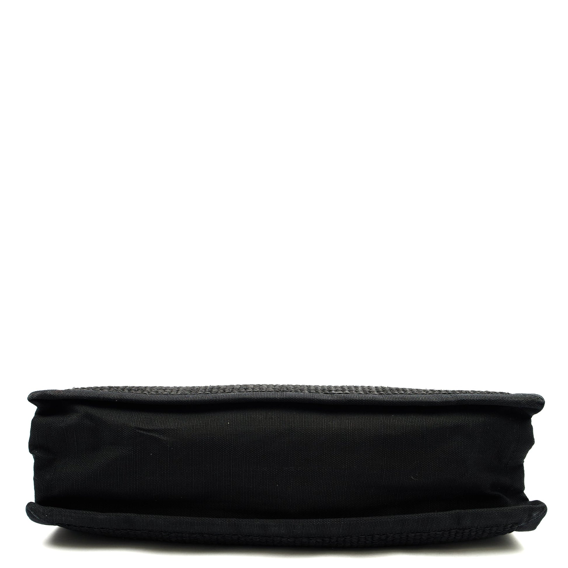Saint Laurent Tote Rive Gauche Tote in Black, Fabric — Alternate View 10