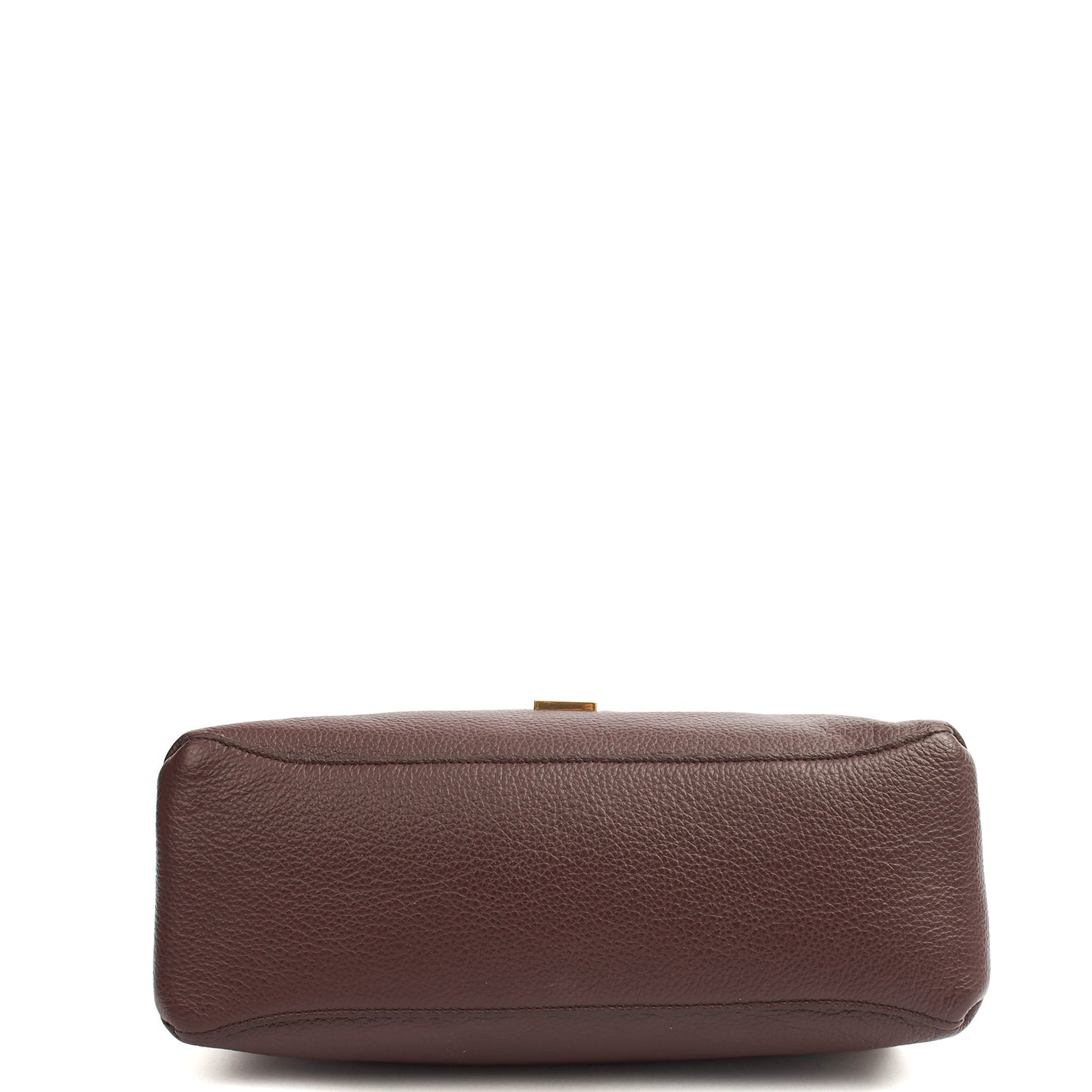Mulberry Tote Freya in Oxblood, Calfskin Leather — Top View