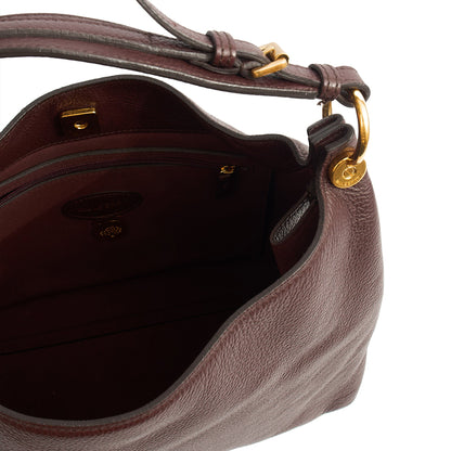 Mulberry Tote Freya in Oxblood, Calfskin Leather — Alternate View 11