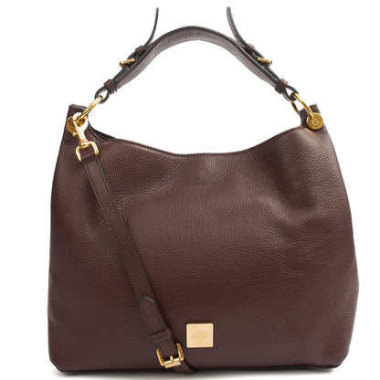 Mulberry Tote Freya in Oxblood, Calfskin Leather — Alternate View 13