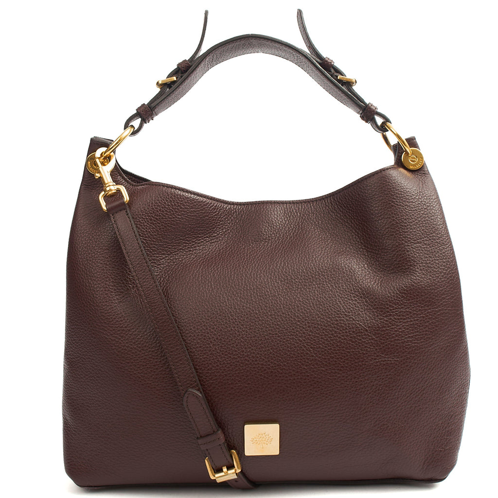 Mulberry Tote Freya in Oxblood, Calfskin Leather — Alternate View 7
