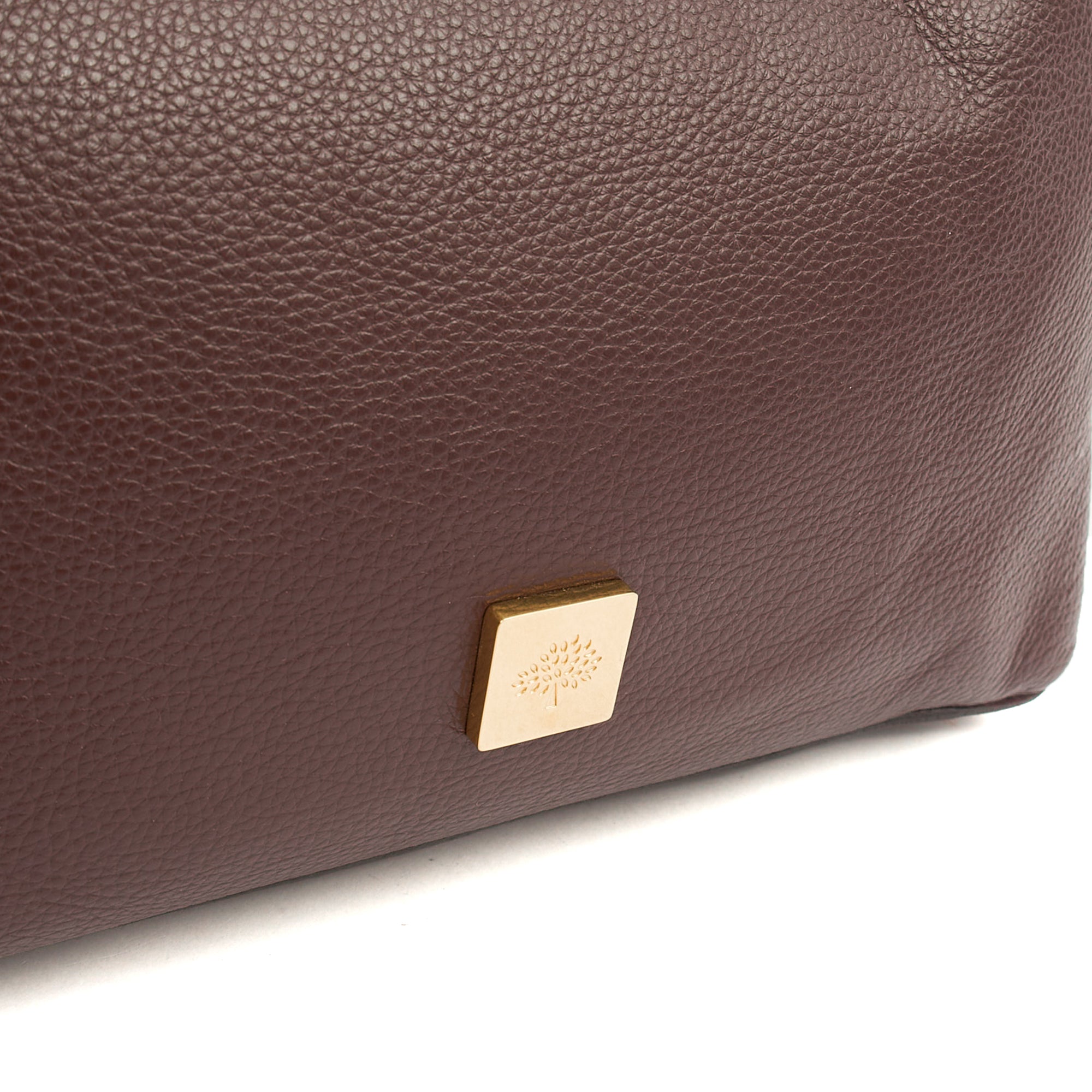 Mulberry Tote Freya in Oxblood, Calfskin Leather — Alternate View 12