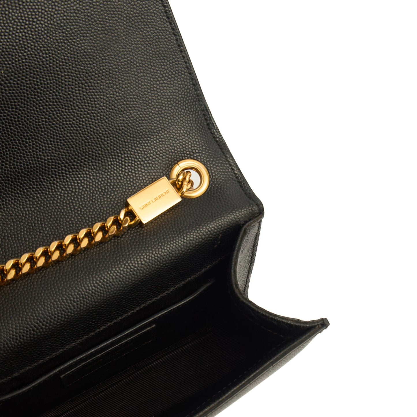 Saint Laurent Kate Mini in Black, Calfskin Leather — Alternate View 17