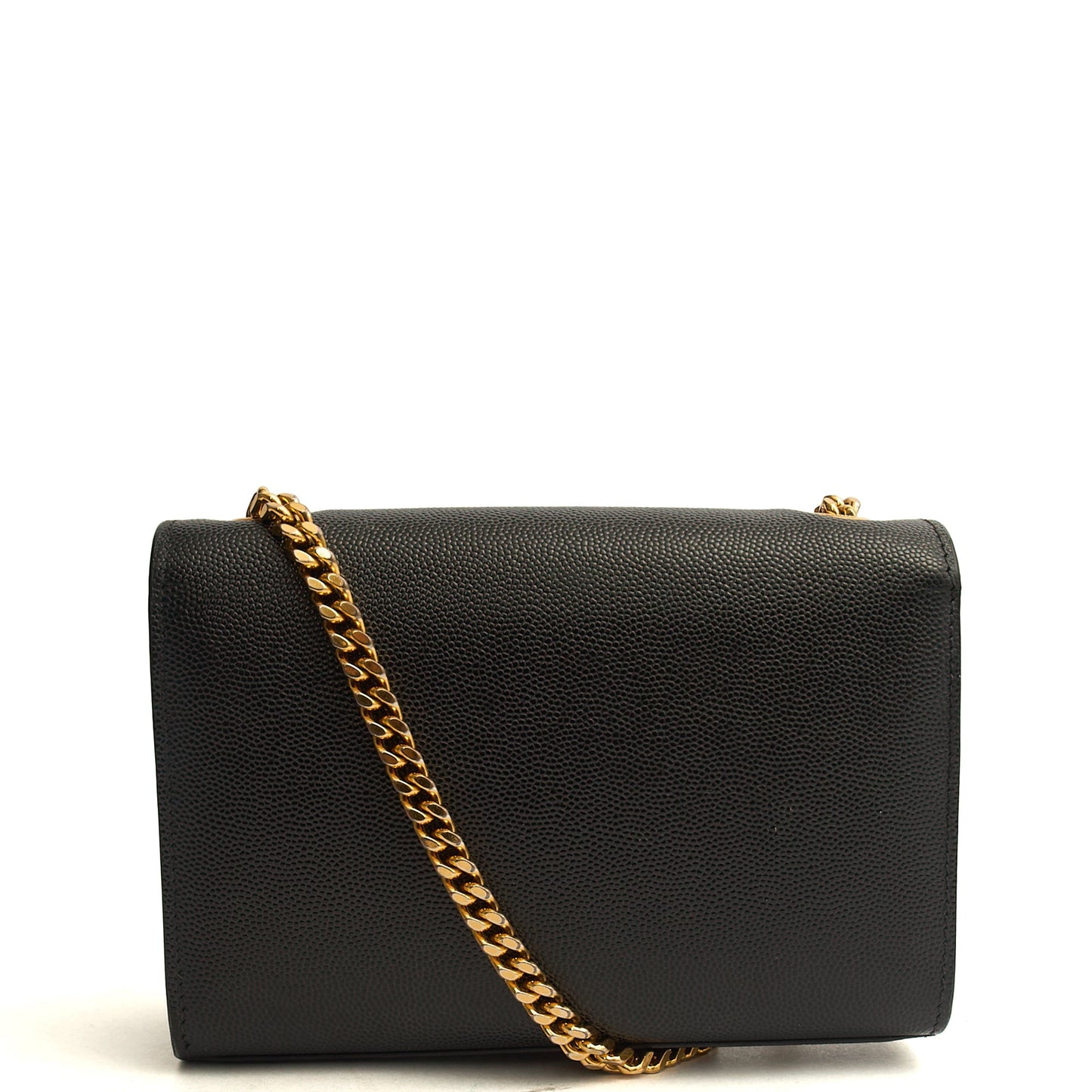 Saint Laurent Kate Mini in Black, Calfskin Leather — Side View