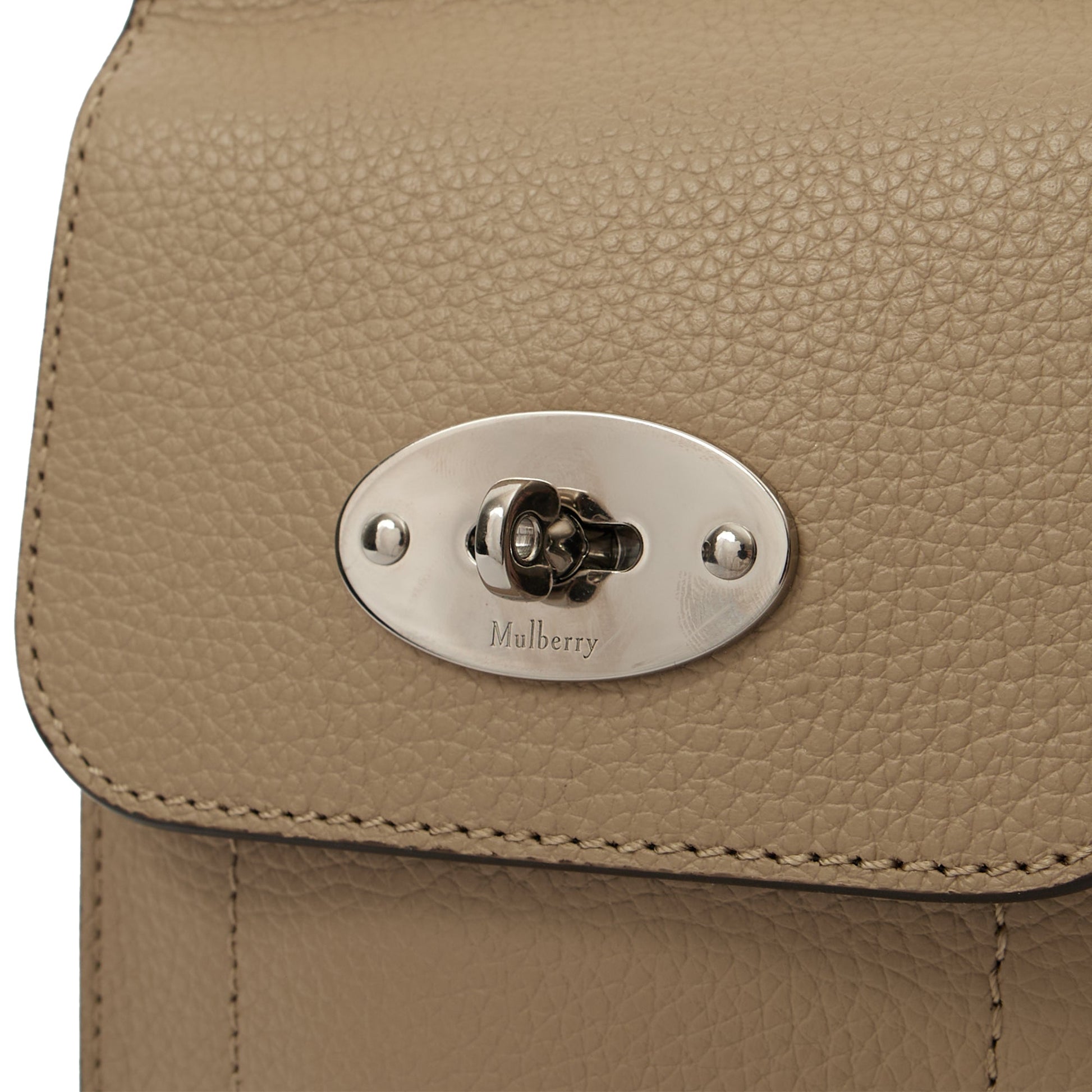 Mulberry Mini Bag Antony - Mini in Dune, Leather — Side View