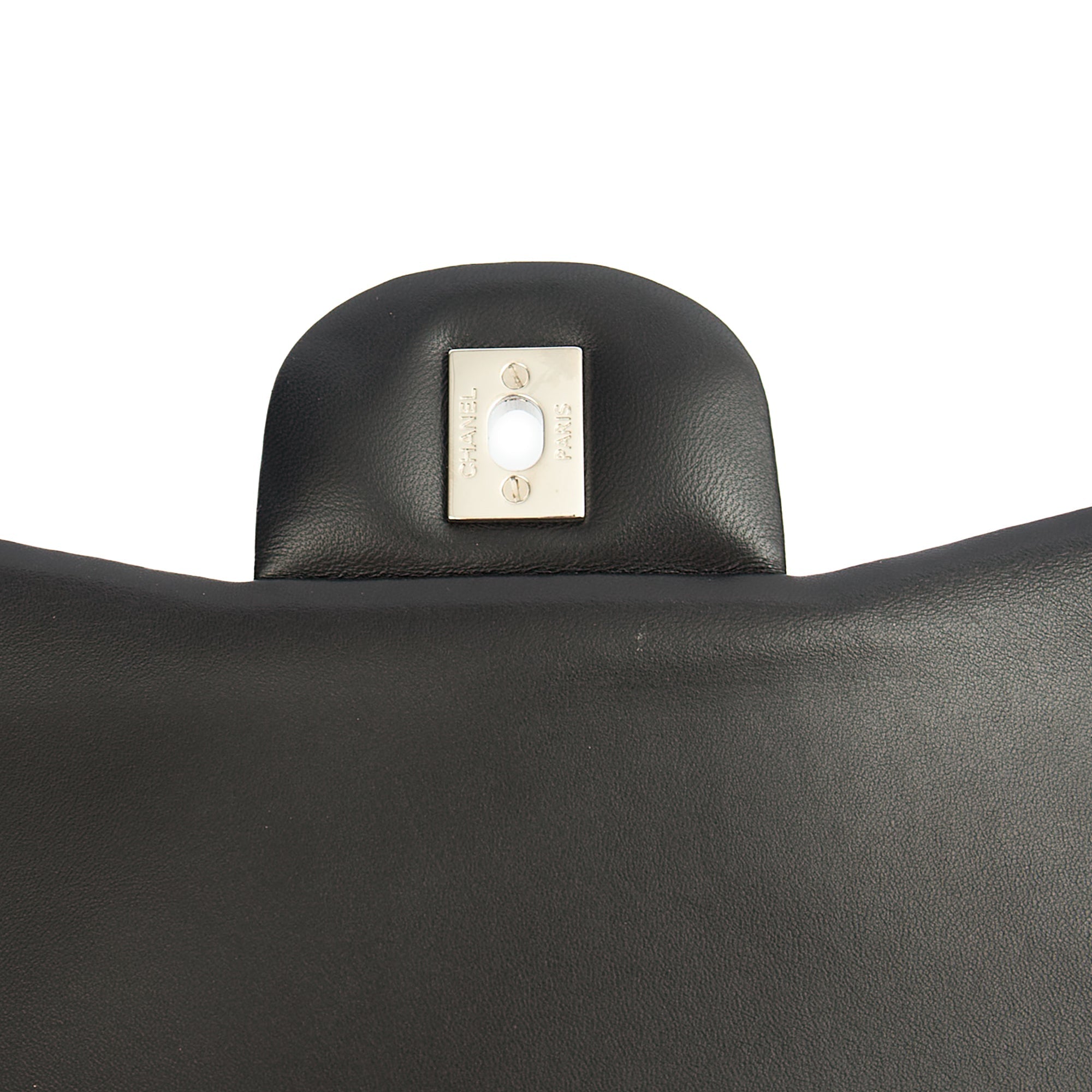 Chanel Shoulder Bag Classic Double Flap - Large in Black, Lambskin Leather — Alternate View 31