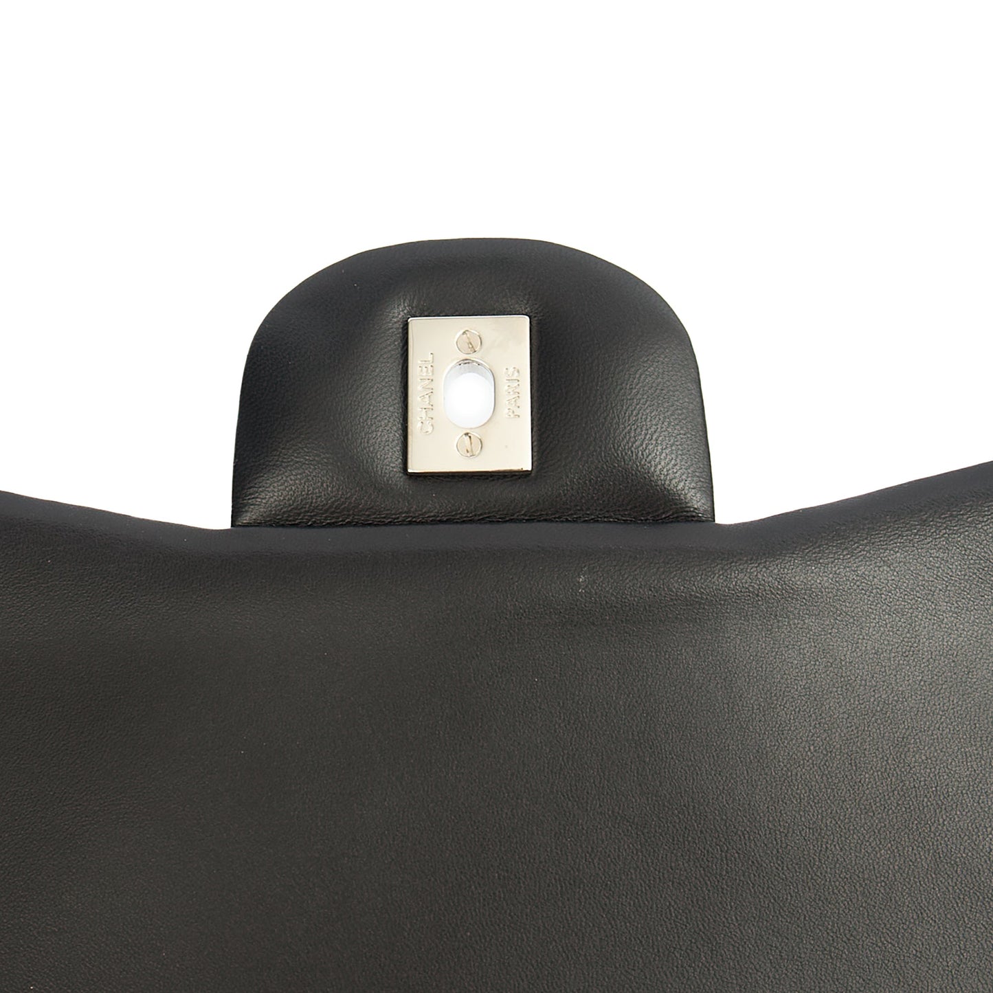 Chanel Shoulder Bag Classic Double Flap - Large in Black, Lambskin Leather — Alternate View 20