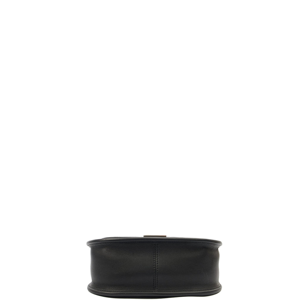 Mulberry Cross Body Sadie in Black, Calfskin Leather — Top View
