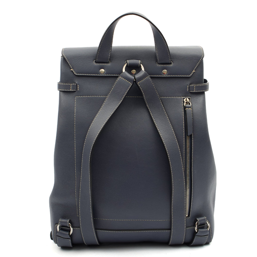 Mulberry Backpack Chiltern Backpack in Blue, Calfskin Leather — Alternate View 9