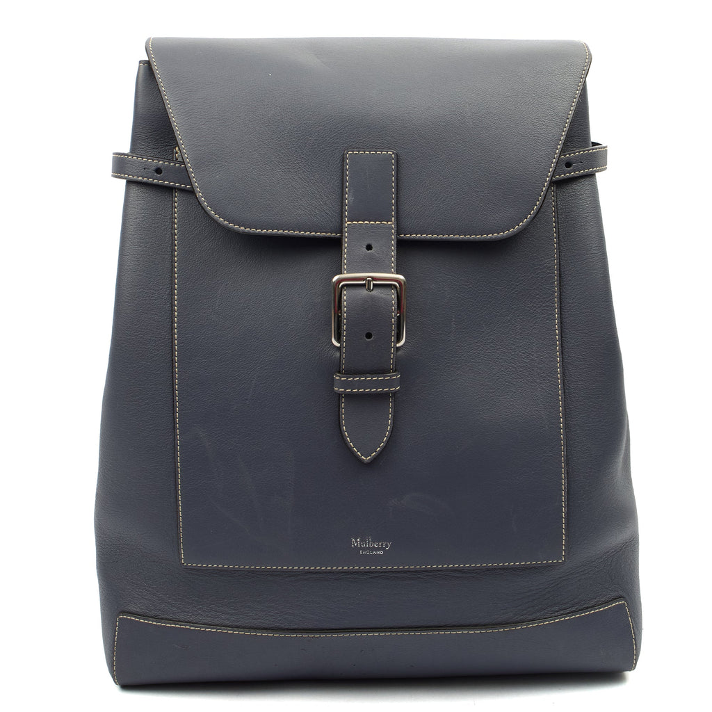 Mulberry Backpack Chiltern Backpack in Blue, Calfskin Leather — Alternate View 7