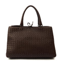 Bottega Veneta Tote Intrecciato Leather Tote in Fondant, Leather — Front View