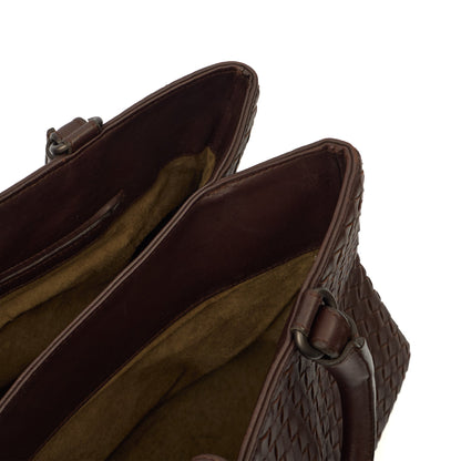 Bottega Veneta Tote Intrecciato Leather Tote in Fondant, Leather — Detail View