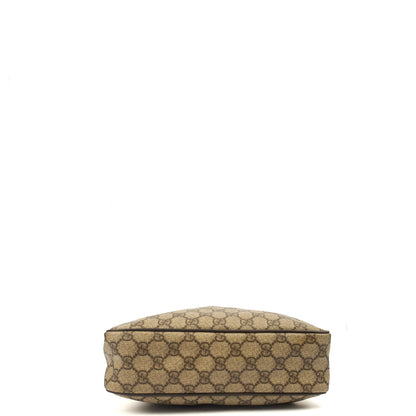 Gucci Cross Body Messenger in GG Supreme, Leather — Top View
