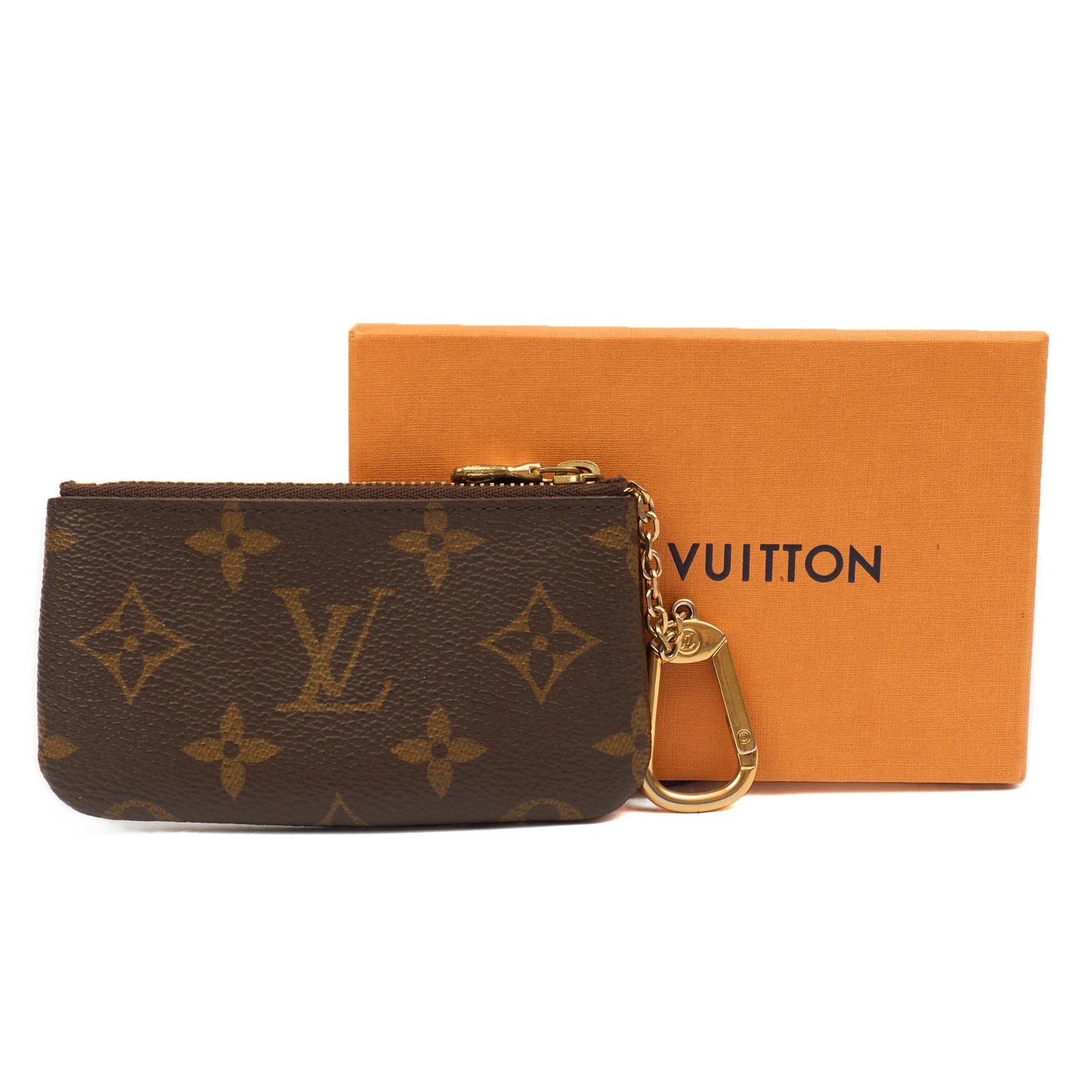 Louis Vuitton Purse Zippy Coin Purse in Monogram, Canvas — Side View