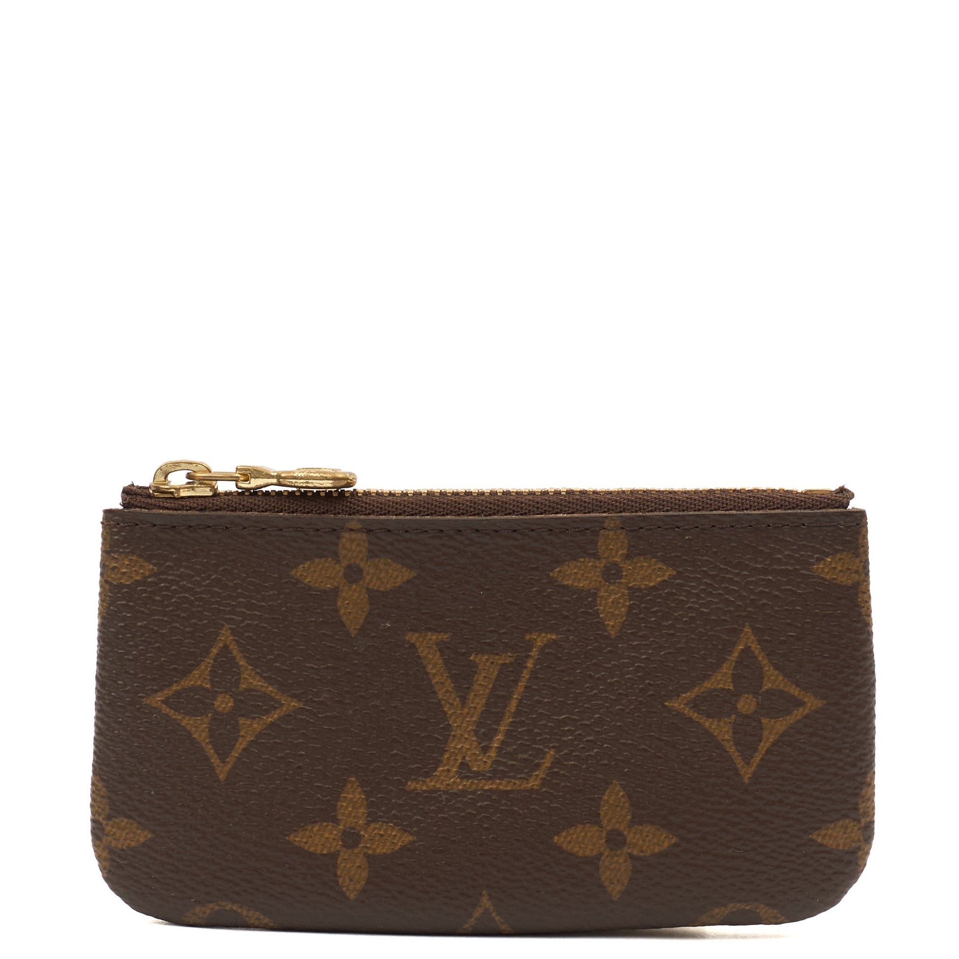 Louis Vuitton Purse Zippy Coin Purse in Monogram, Canvas — Front View