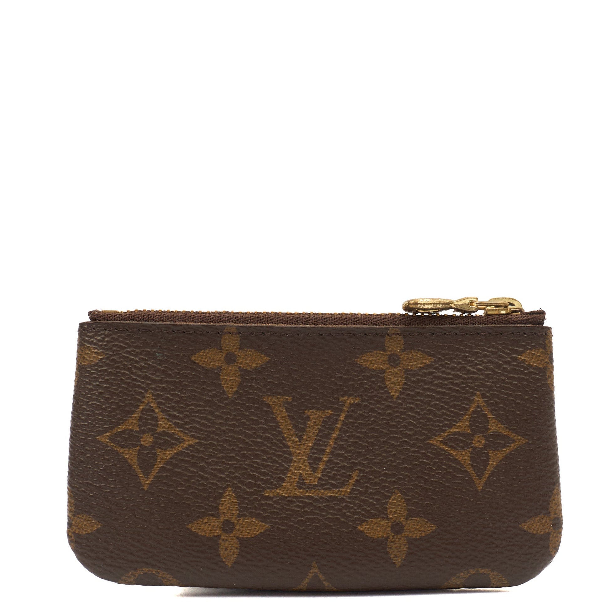 Louis Vuitton Purse Zippy Coin Purse in Monogram, Canvas — Top View