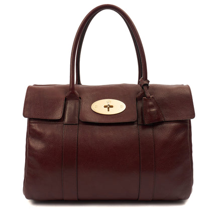 Mulberry Tote Bayswater Heritage in Red, Leather — Front View