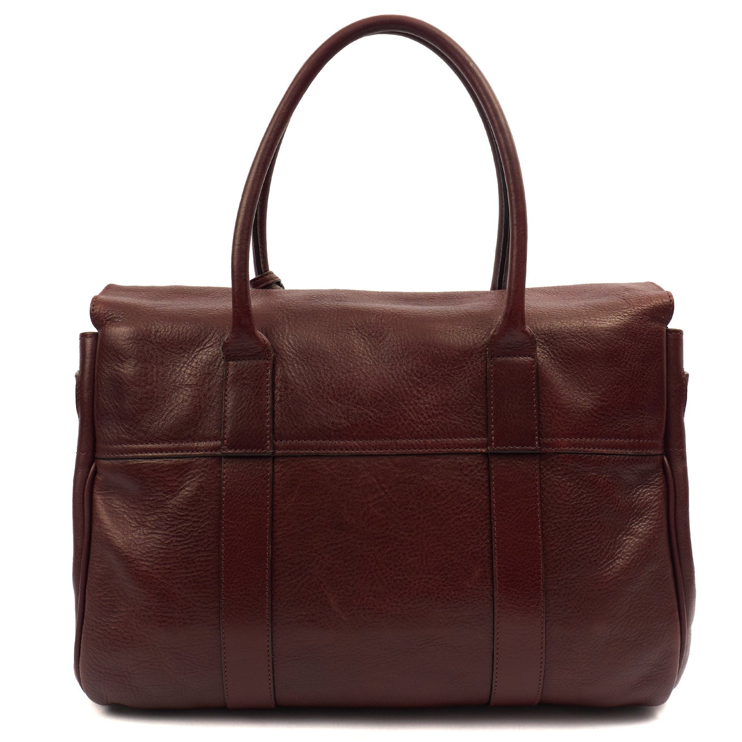 Mulberry Tote Bayswater Heritage in Red, Leather — Top View