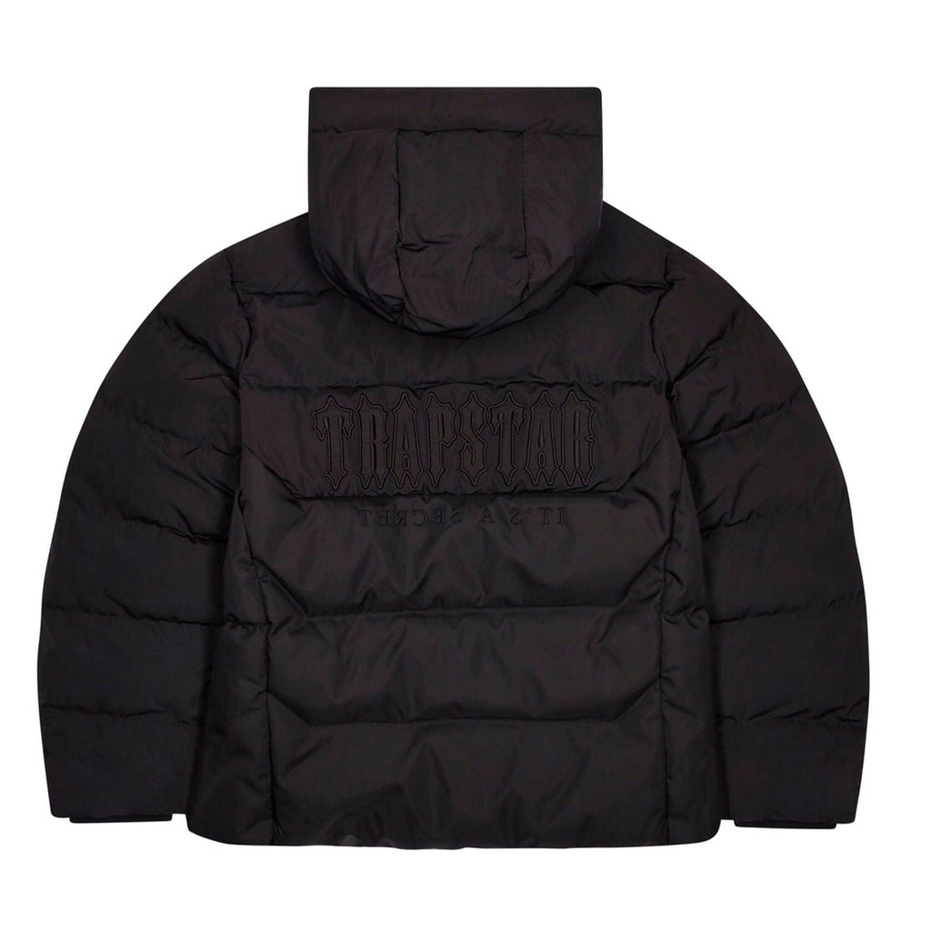 Trapstar Decoded Puffer 25 'Blackout' — XXS — Side View