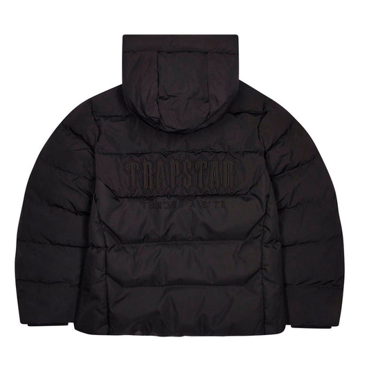 Trapstar Decoded Puffer 25 'Blackout' — XXS — Side View