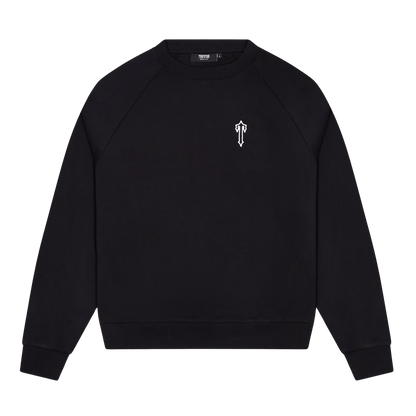 Trapstar Foundation Crew 'Black' — XXS — Front View